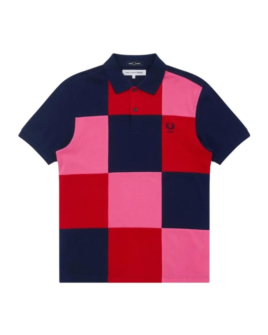Comme des Garçons Shirt X Fred Perry Button Down Polo Shirt for men