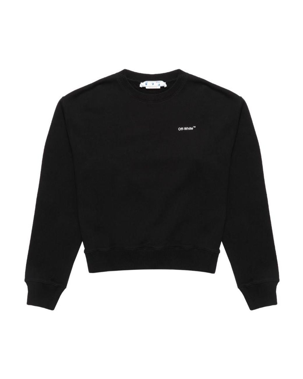 Off-White c/o Virgil Abloh Black Caravagio Arrow Over Crewneck Sweatshirt for men