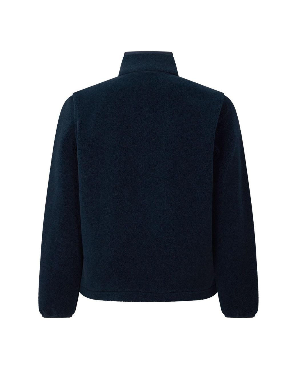 Moncler Blue Soft Fleece Coat for men