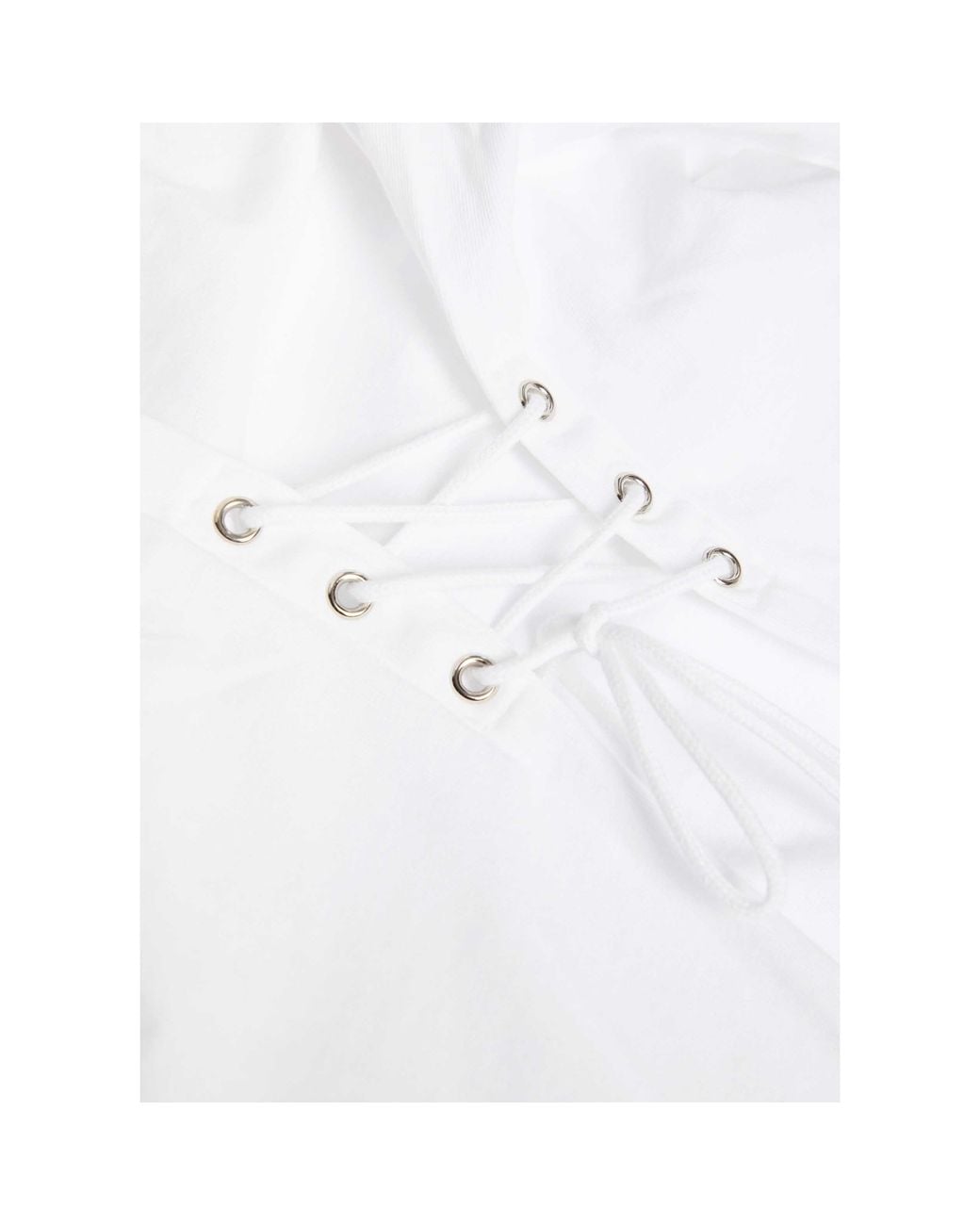 Agolde White Classic Minimalist T-Shirt
