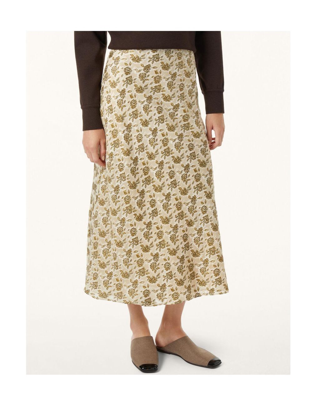 Loro Piana Natural Simona Skirt