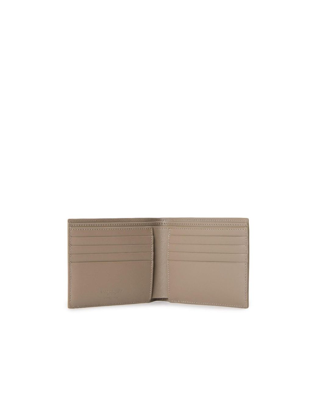 Saint Laurent Natural Minimalist Wallet for men