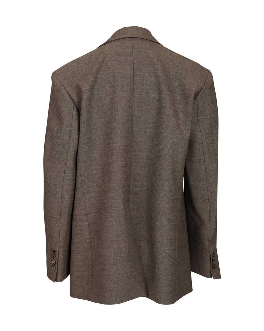 P.A.R.O.S.H. Brown Button-Down Blazer