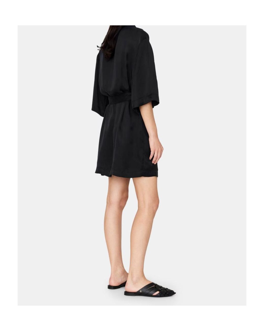 Anine Bing Black Geri Dress