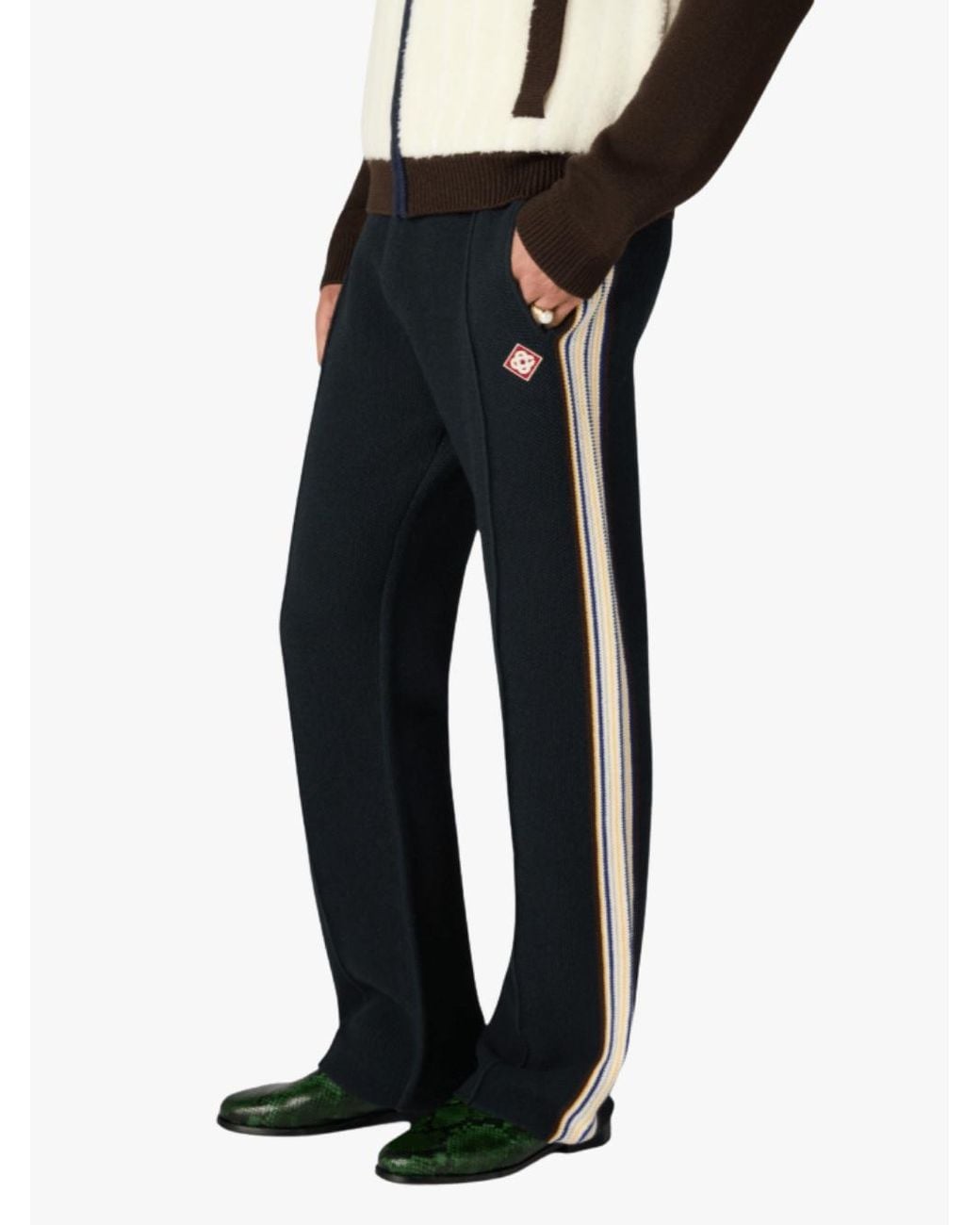 Casablanca Blue Track Pantstrack Pants for men