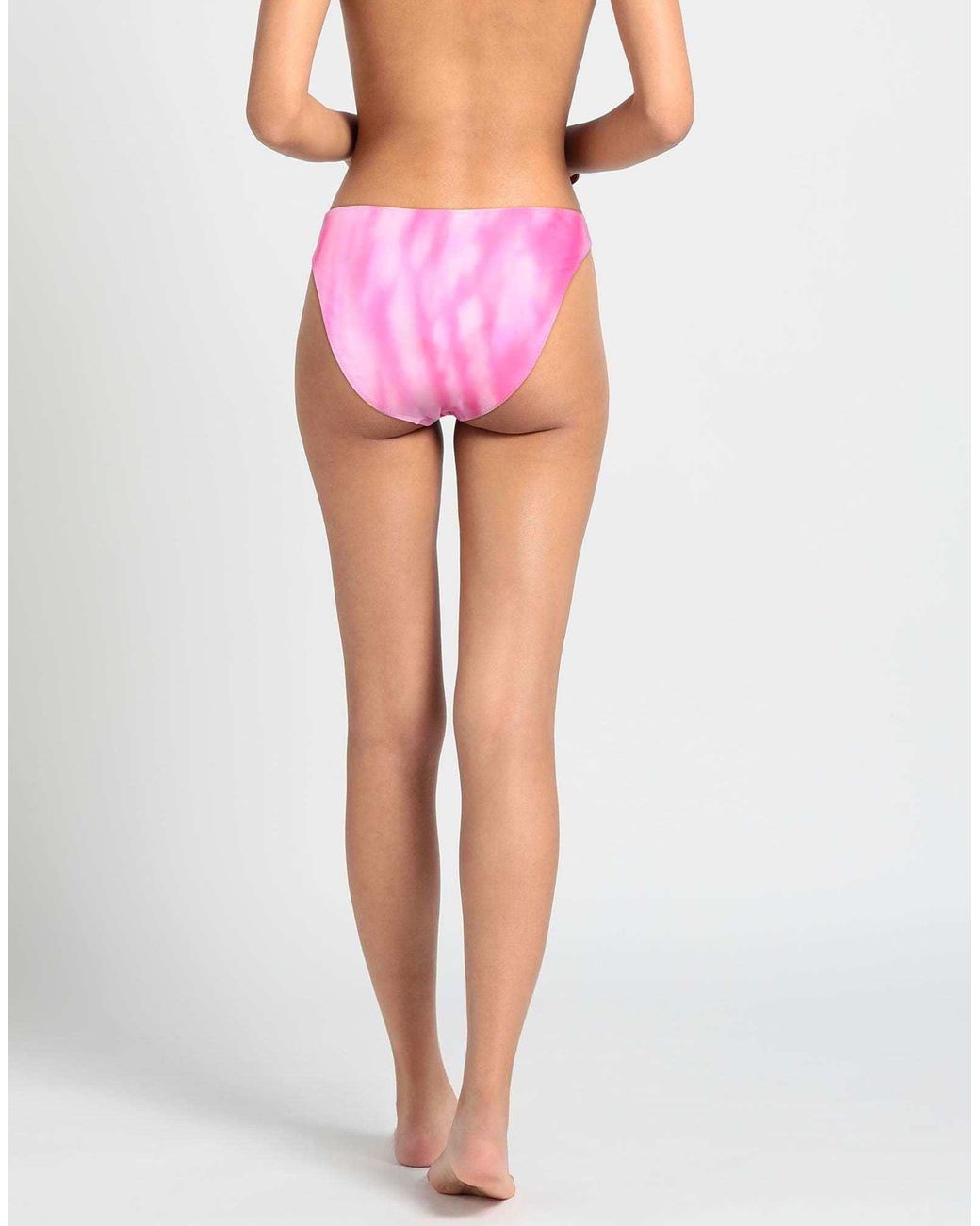 Ganni Pink Logo Bikini Bottoms