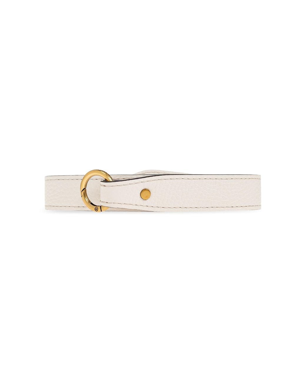 Isabel Marant White Logo Stamp Shoulder Bag