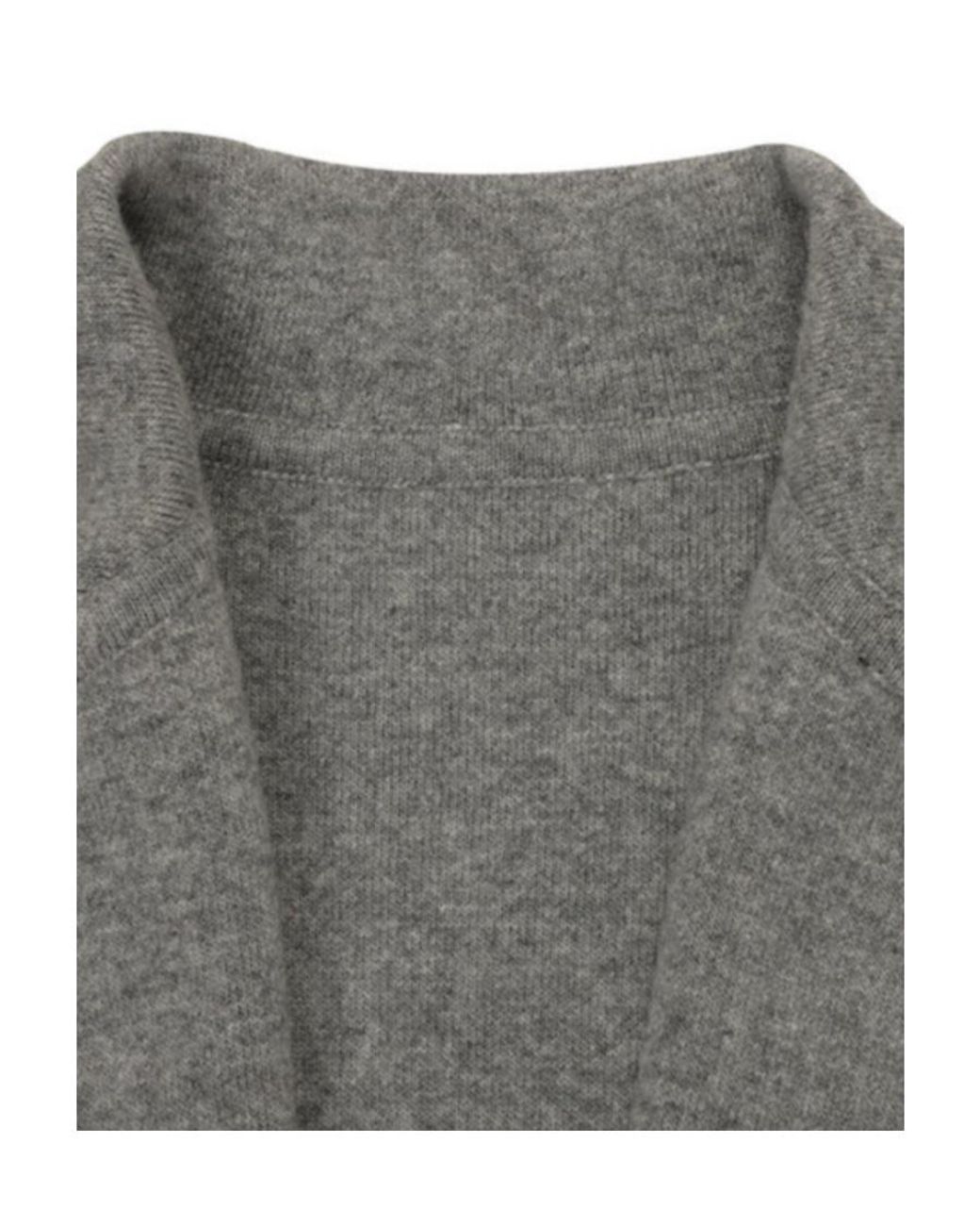 Max Mara Black Lapel Long-Sleeved Coat
