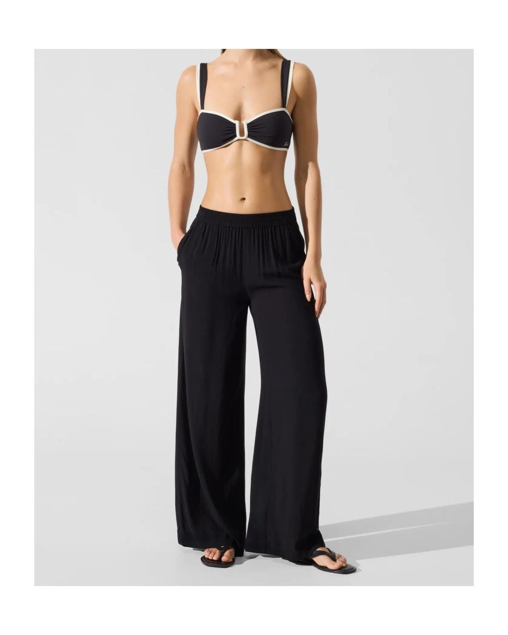 Karl Lagerfeld Black Logo Detail Track Pants