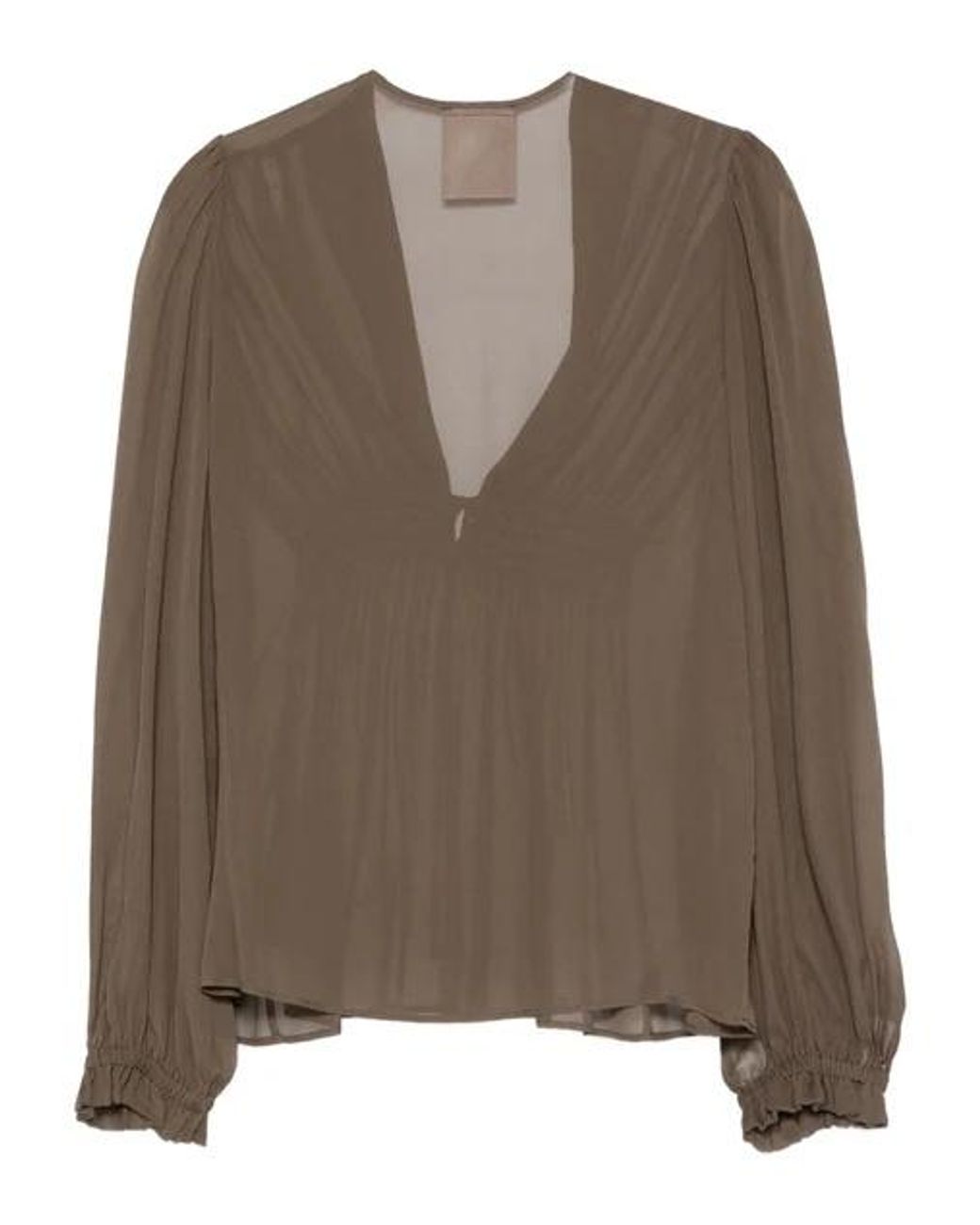 Semicouture Brown Blouse