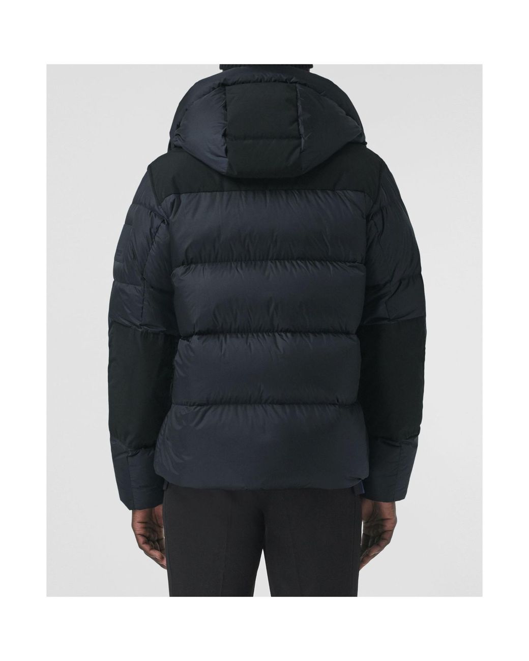 Burberry Blue Convertible Padded Jacket for men