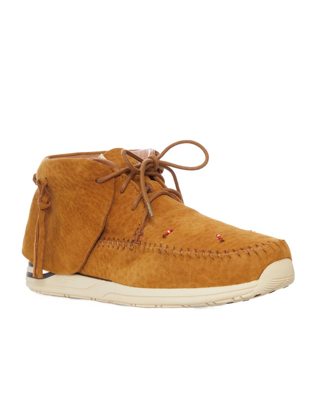 Visvim Brown Fbt Lhamo-Folk Desert Boots for men