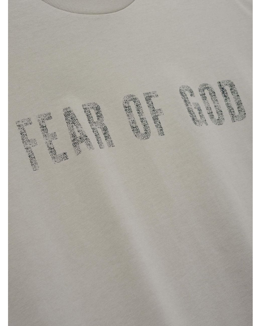 Fear Of God Gray All Valley Merch T-Shirt for men