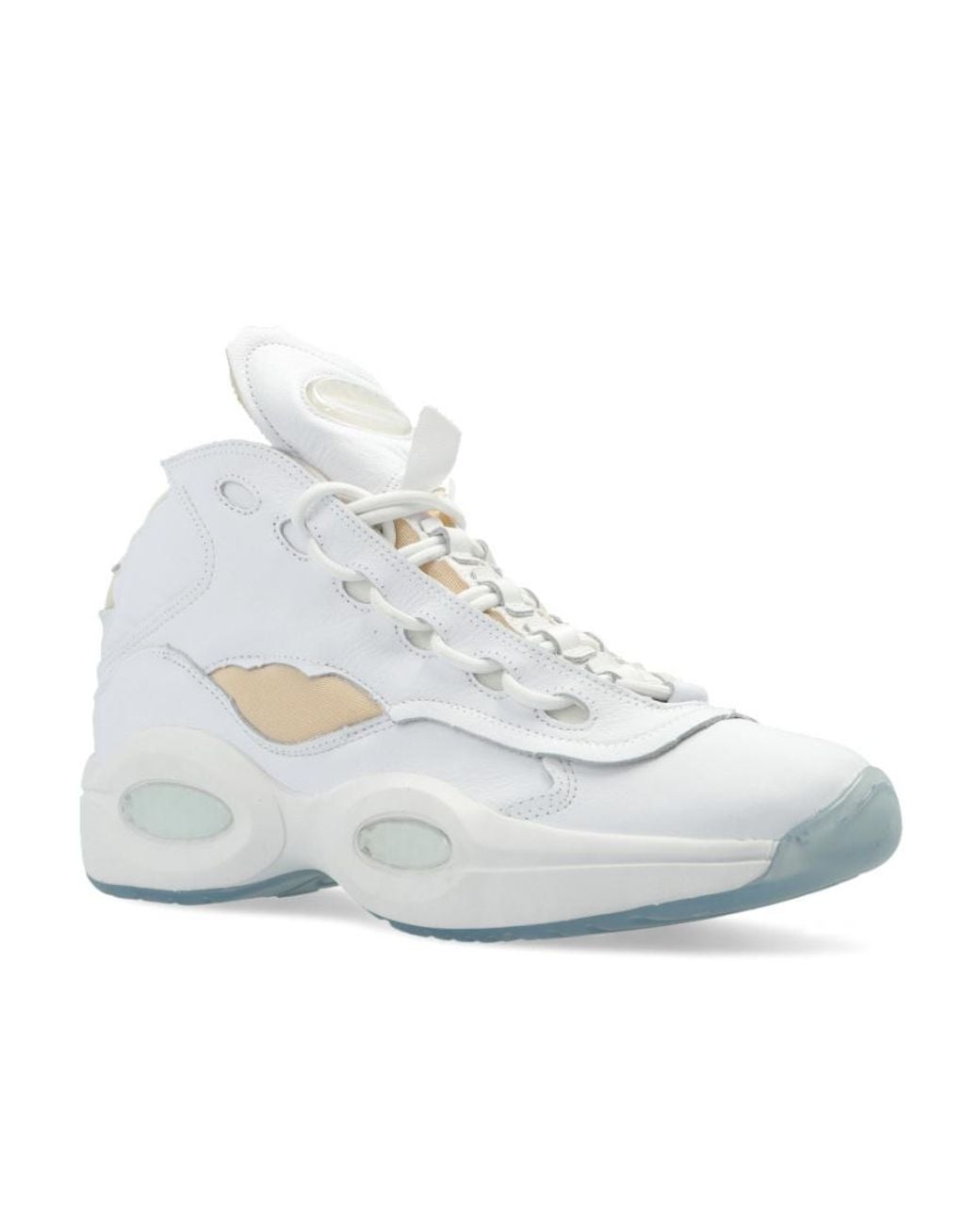 Maison Margiela White X Reebok Tq Memory Of Project 0 Low-Top Sneakers for men