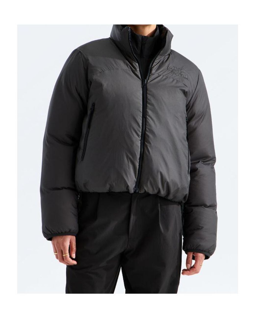 The North Face Black Pertex Nuptse Reversible Jacket
