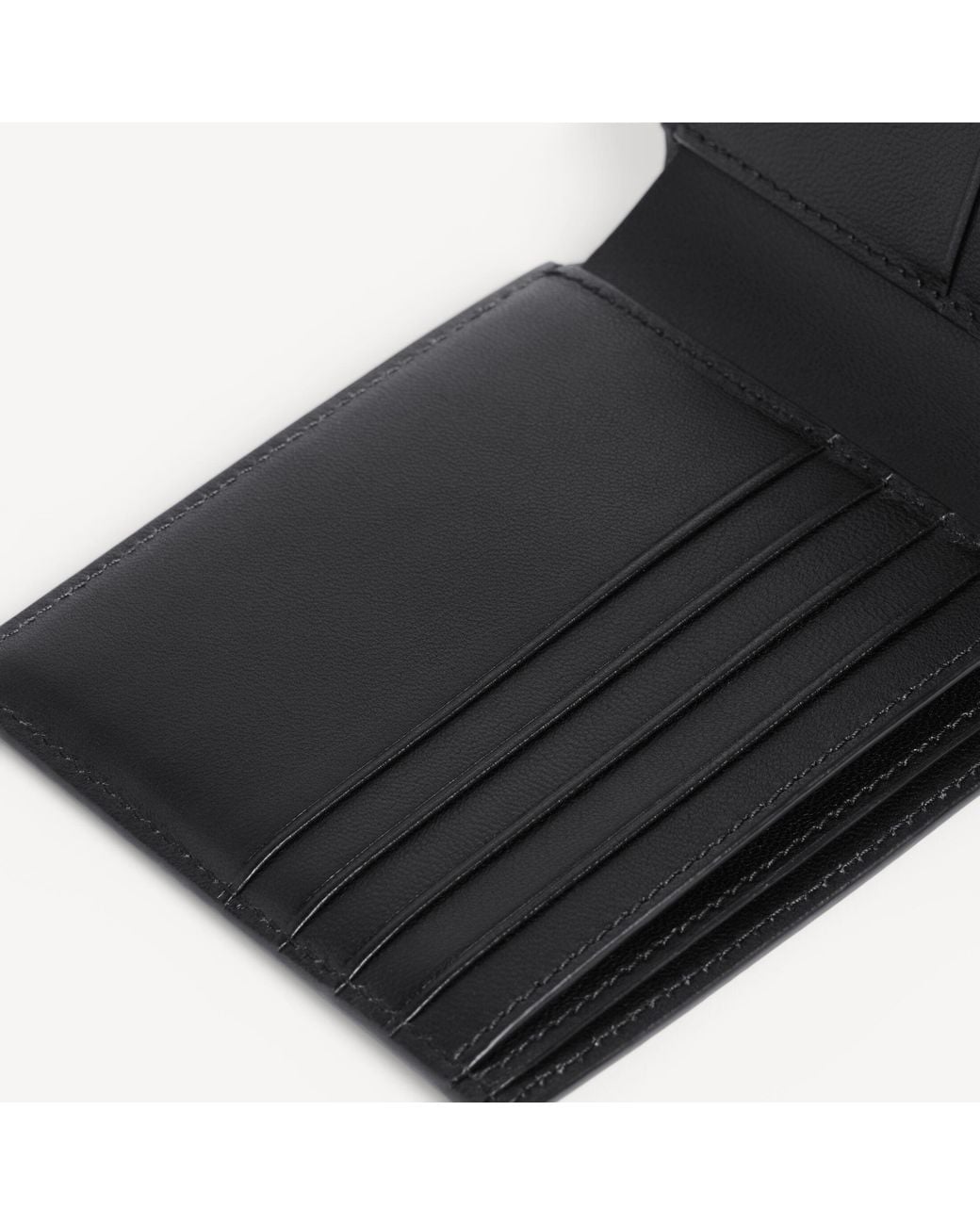 Balenciaga Black Le City Uptown Square Folded Wallet for men