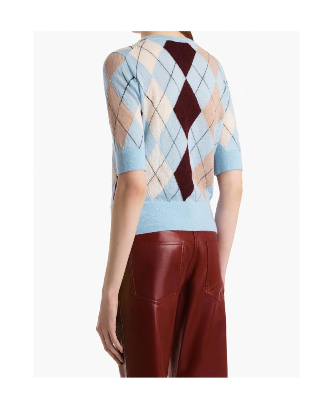 Khaite Blue Anders Top