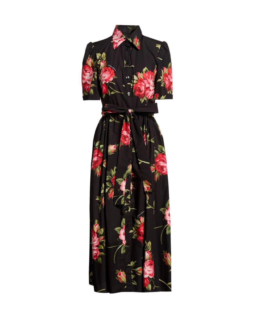 Dolce & Gabbana Black Midi Dresses