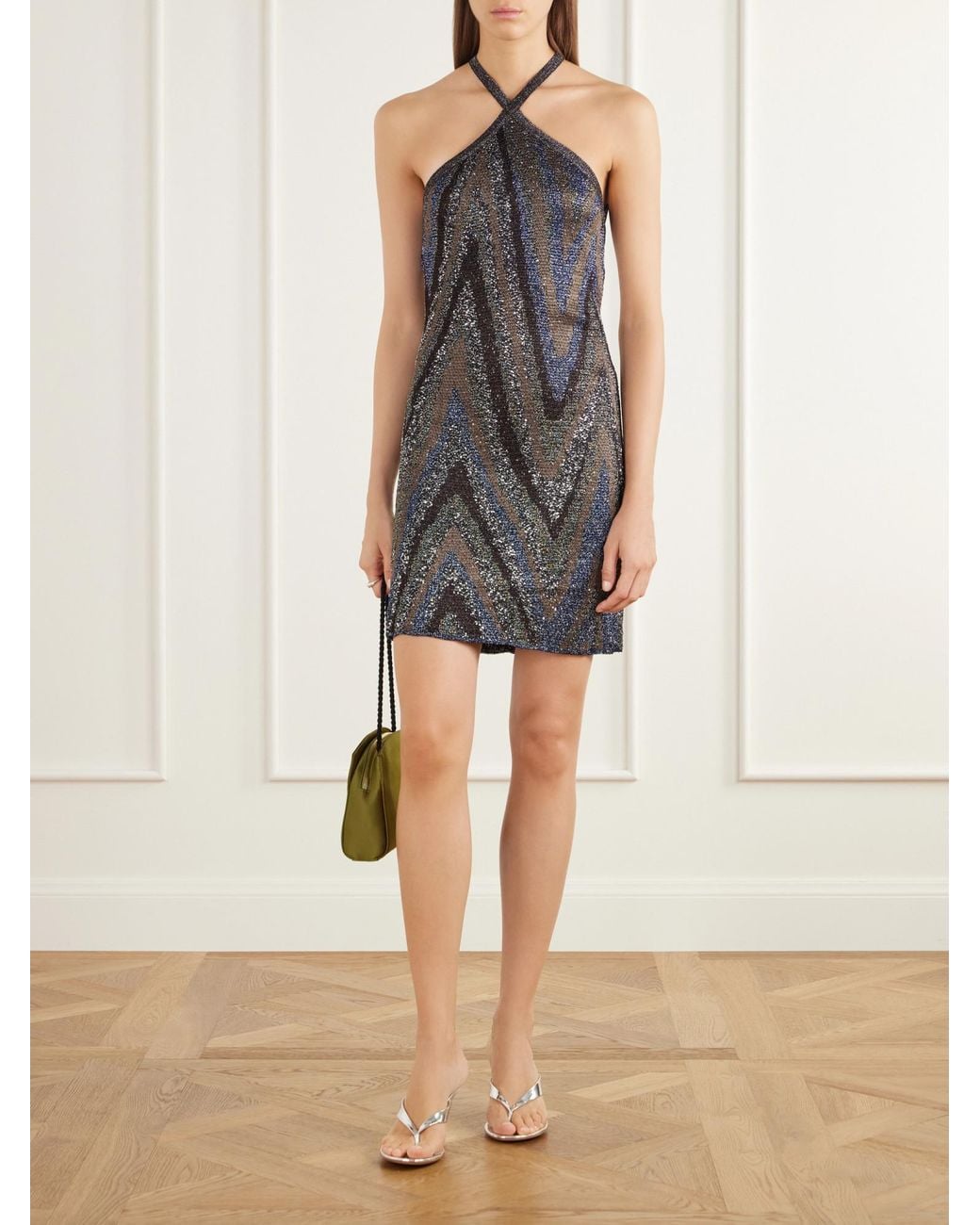 Missoni Black Sexy Mini Dress
