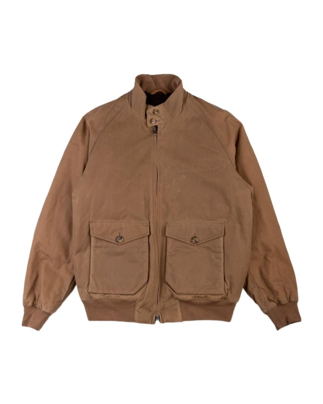 Baracuta Brown Long-Sleeved Jacket for men