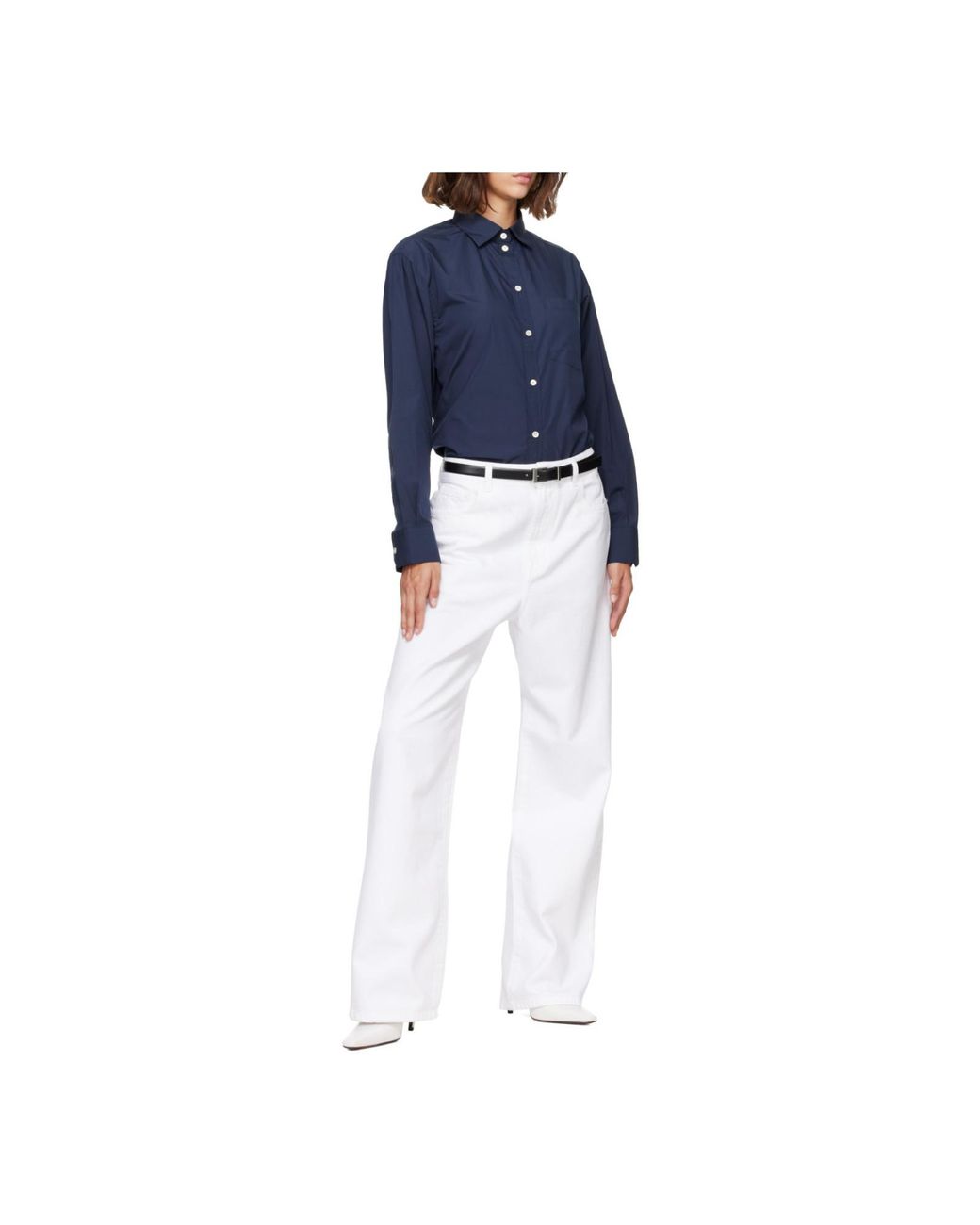 Rohe Blue Classic Pocket Shirt