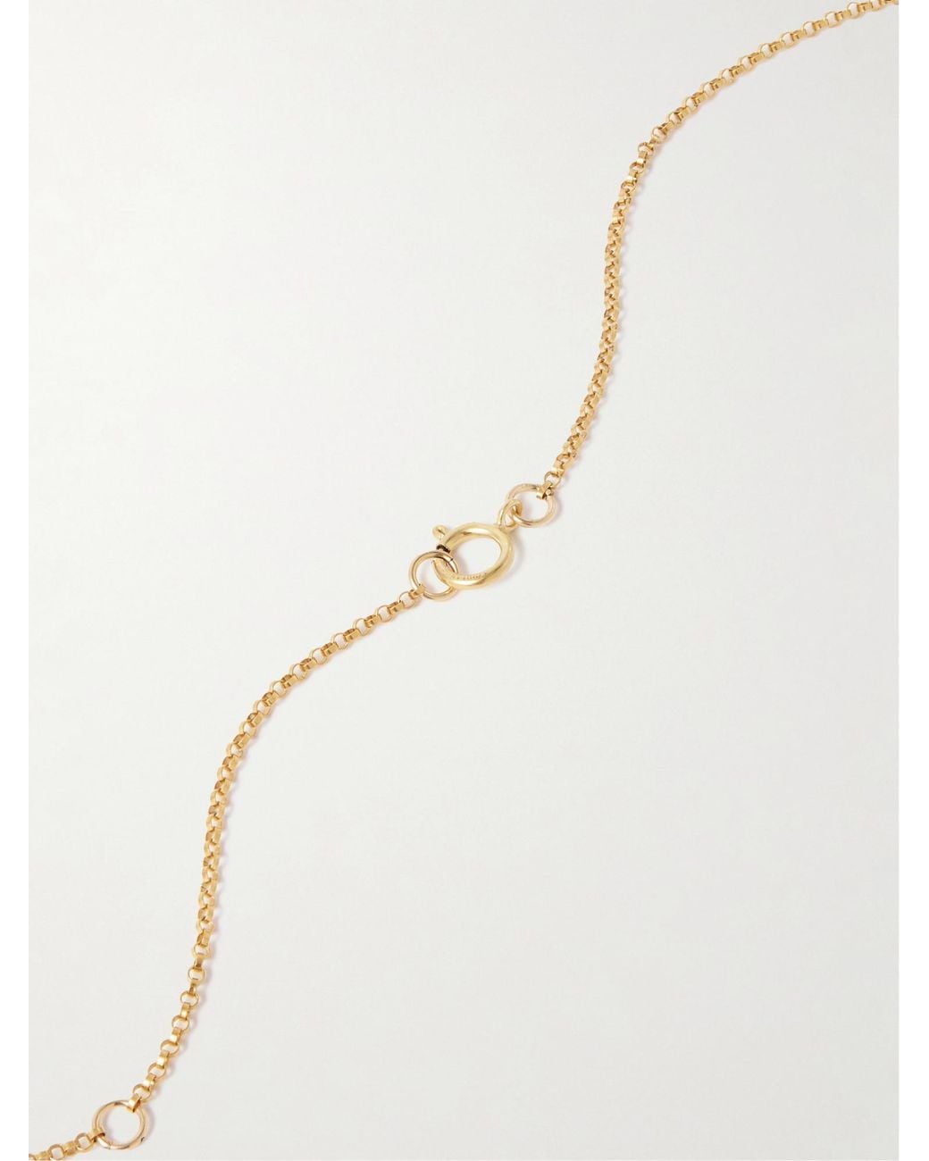 Alighieri White The Key Of The Night-Plated Necklace
