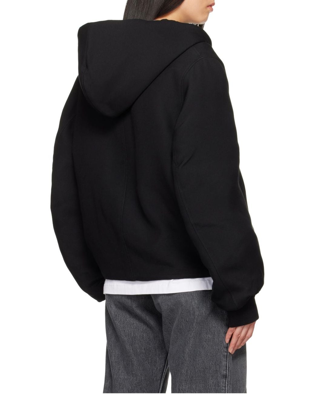 J.W. Anderson Black Hooded Jacket