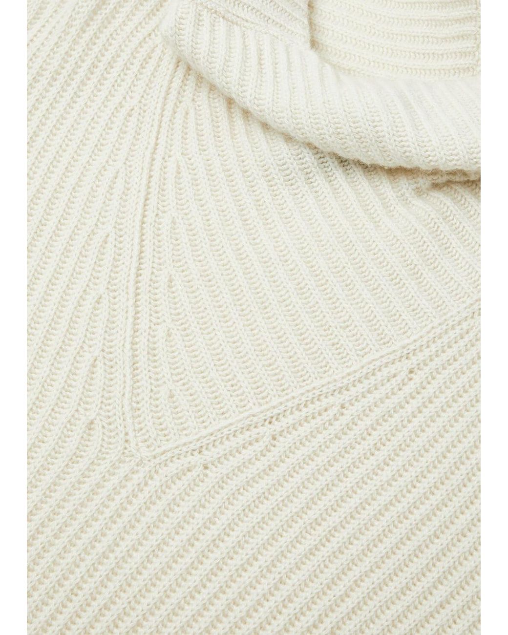 Loro Piana White Juniper Scarf Sweater
