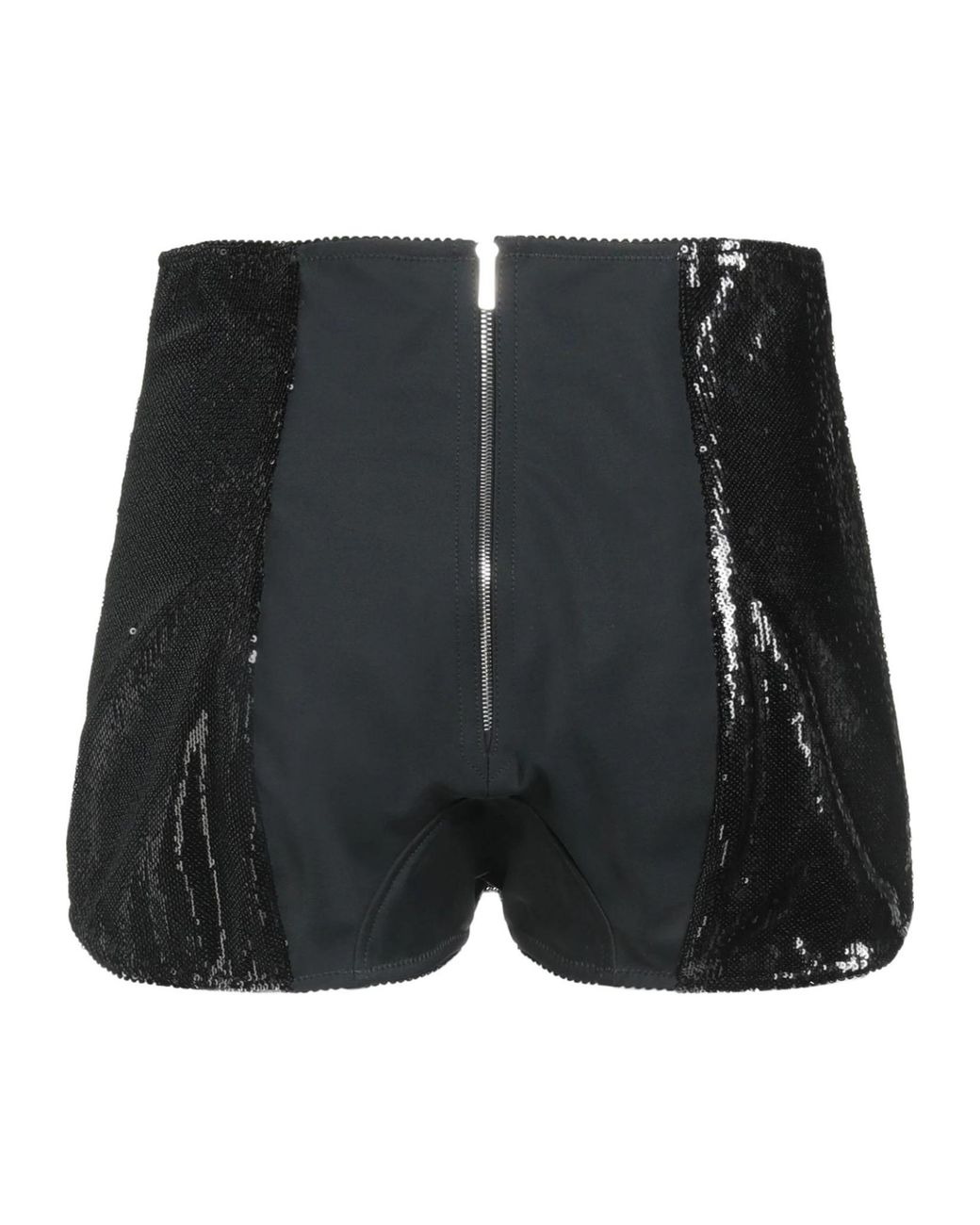 Dolce & Gabbana Black Sequined Hot Pants