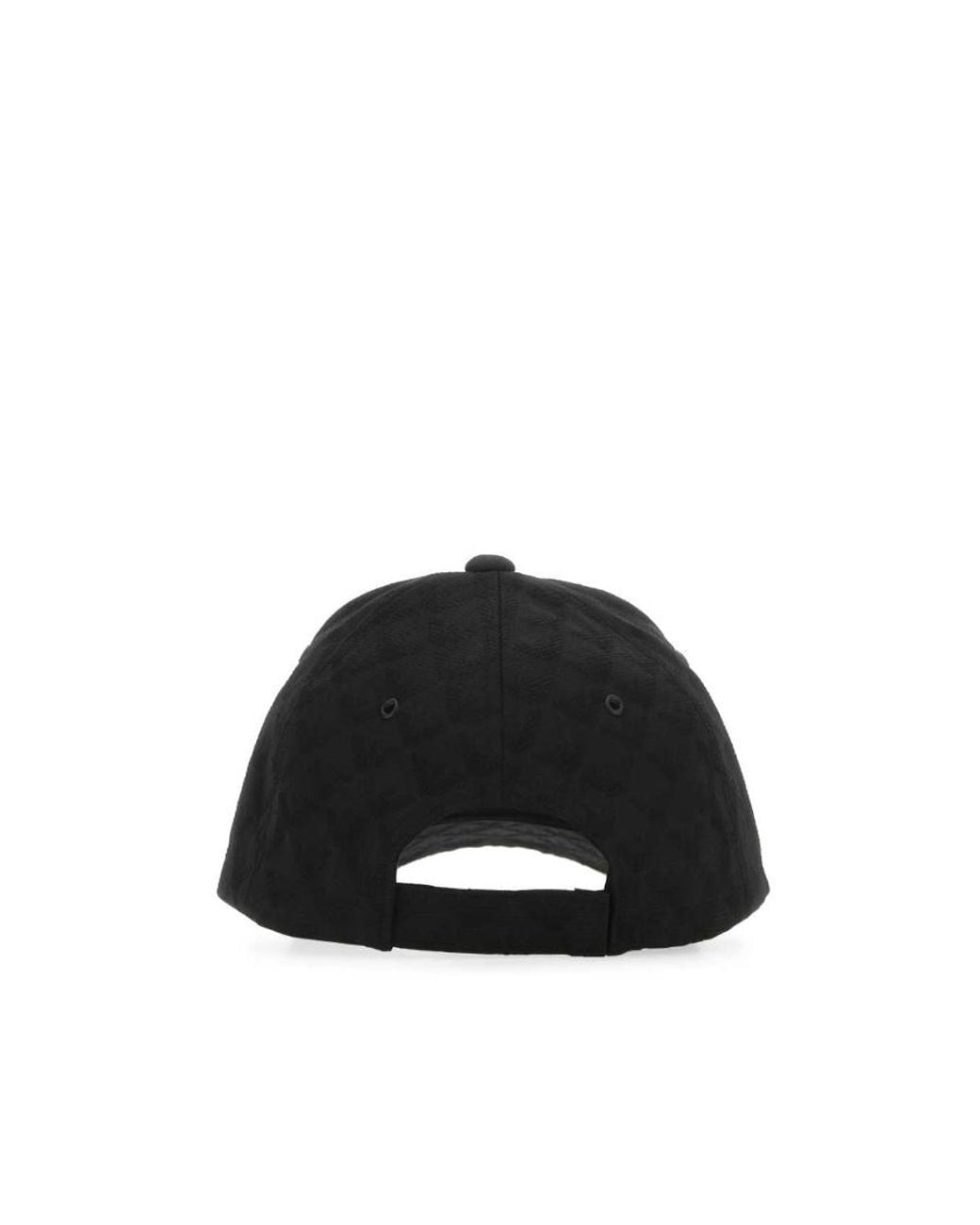 Emporio Armani Black Logo-Printed Baseball Cap for men
