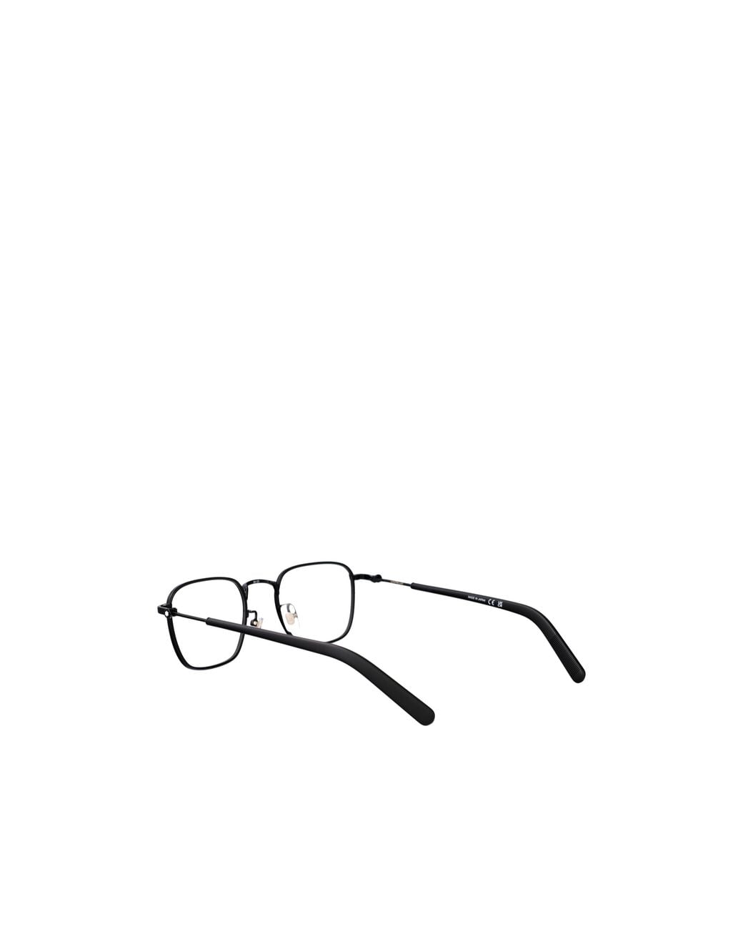 Montblanc White Eyewear Square Frame Glasses for men