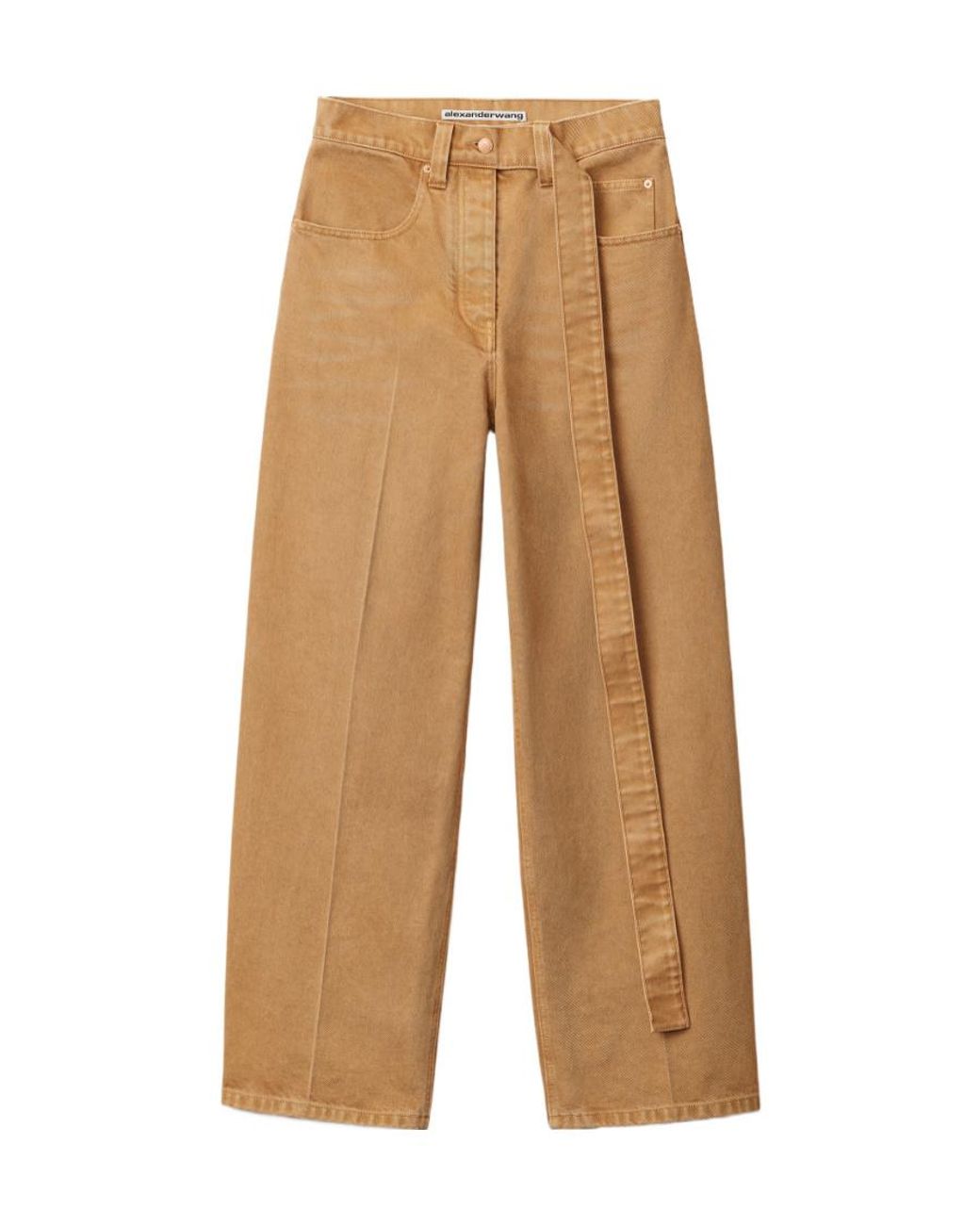 Alexander Wang Natural Belted Raver Jeans