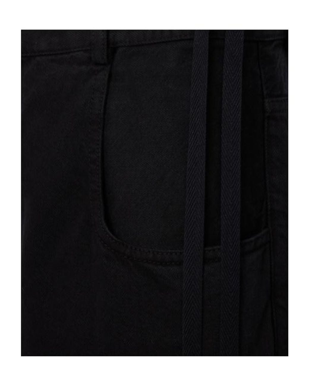 Ann Demeulemeester Black Michael 5-Pocket High Comfort Pants for men