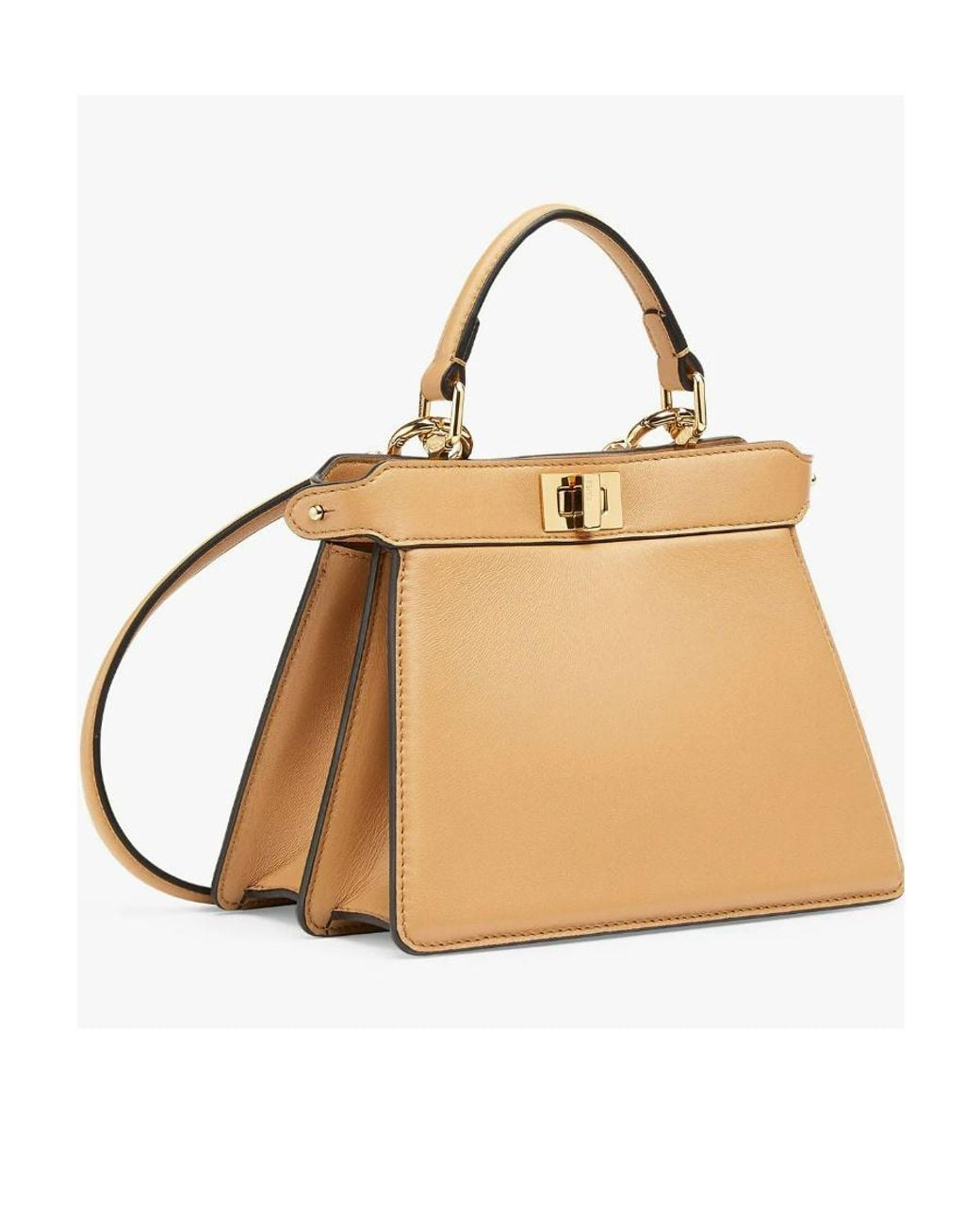 Fendi Natural Padded Nappa Leather Bag