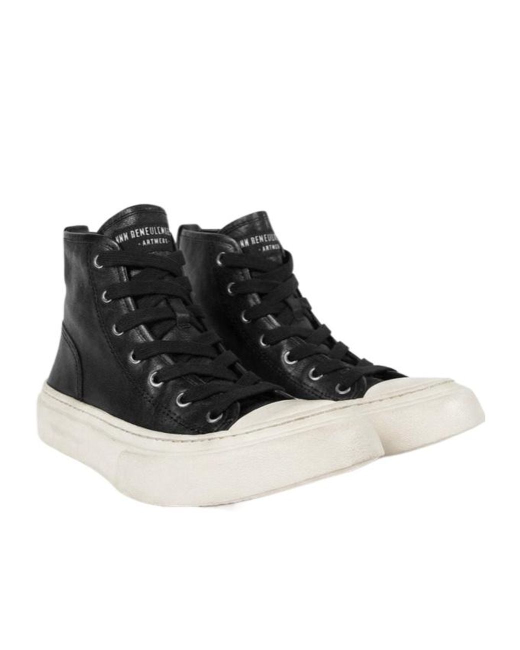 Ann Demeulemeester Black Trainers for men