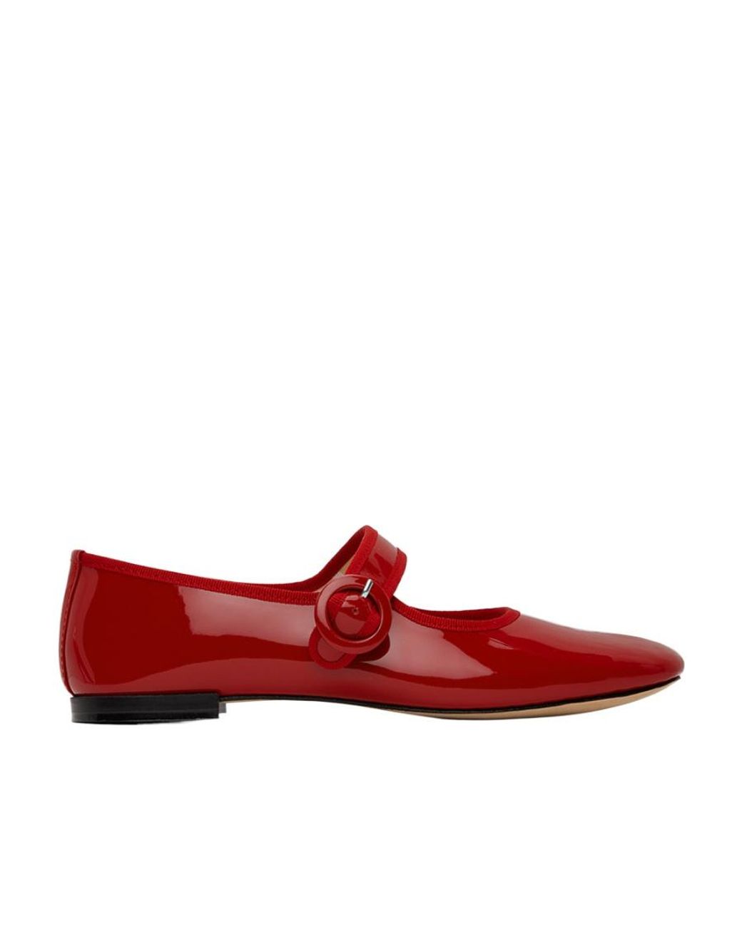Repetto Red Georgia Patent-Leather Mary Jane Pumps