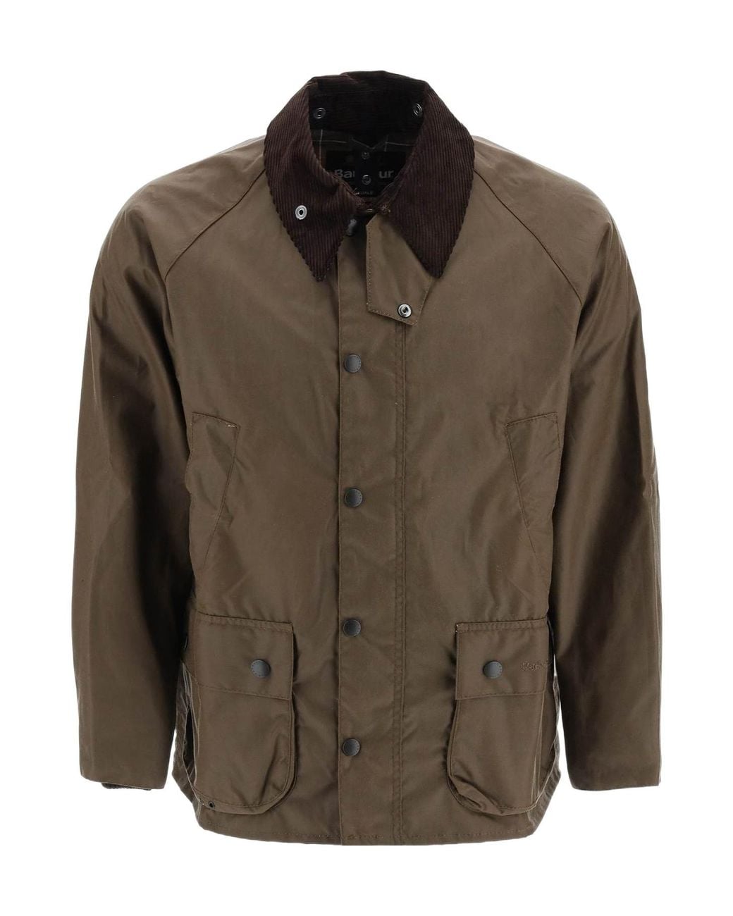 Barbour Green Bedale Waxed Jacket for men