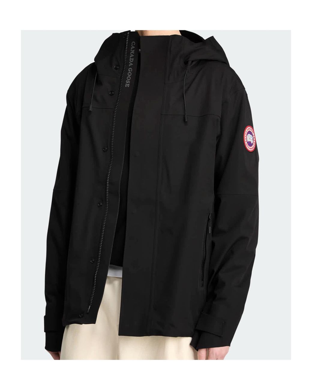 Canada Goose Black Rupert Rain Jacket for men