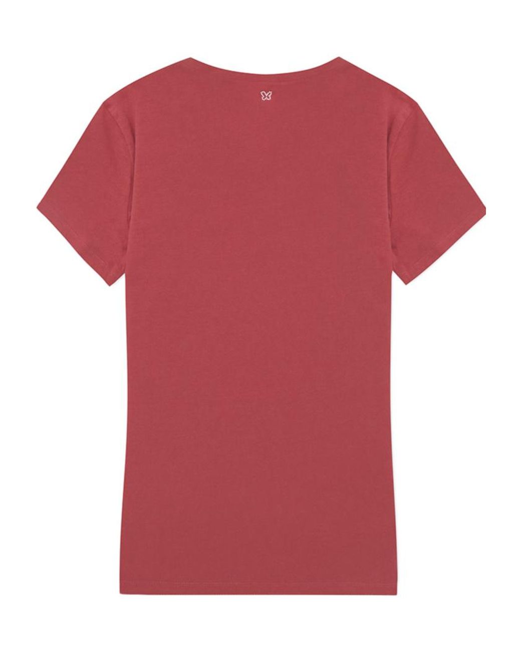 Weekend by Maxmara Red T-Shirt With Round Neck And Short Sleeves