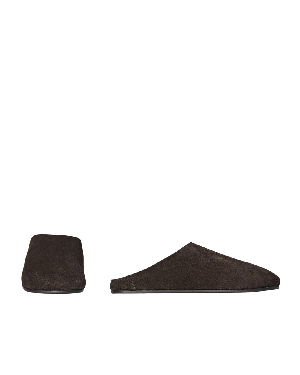 The Row Brown Hudson Mules