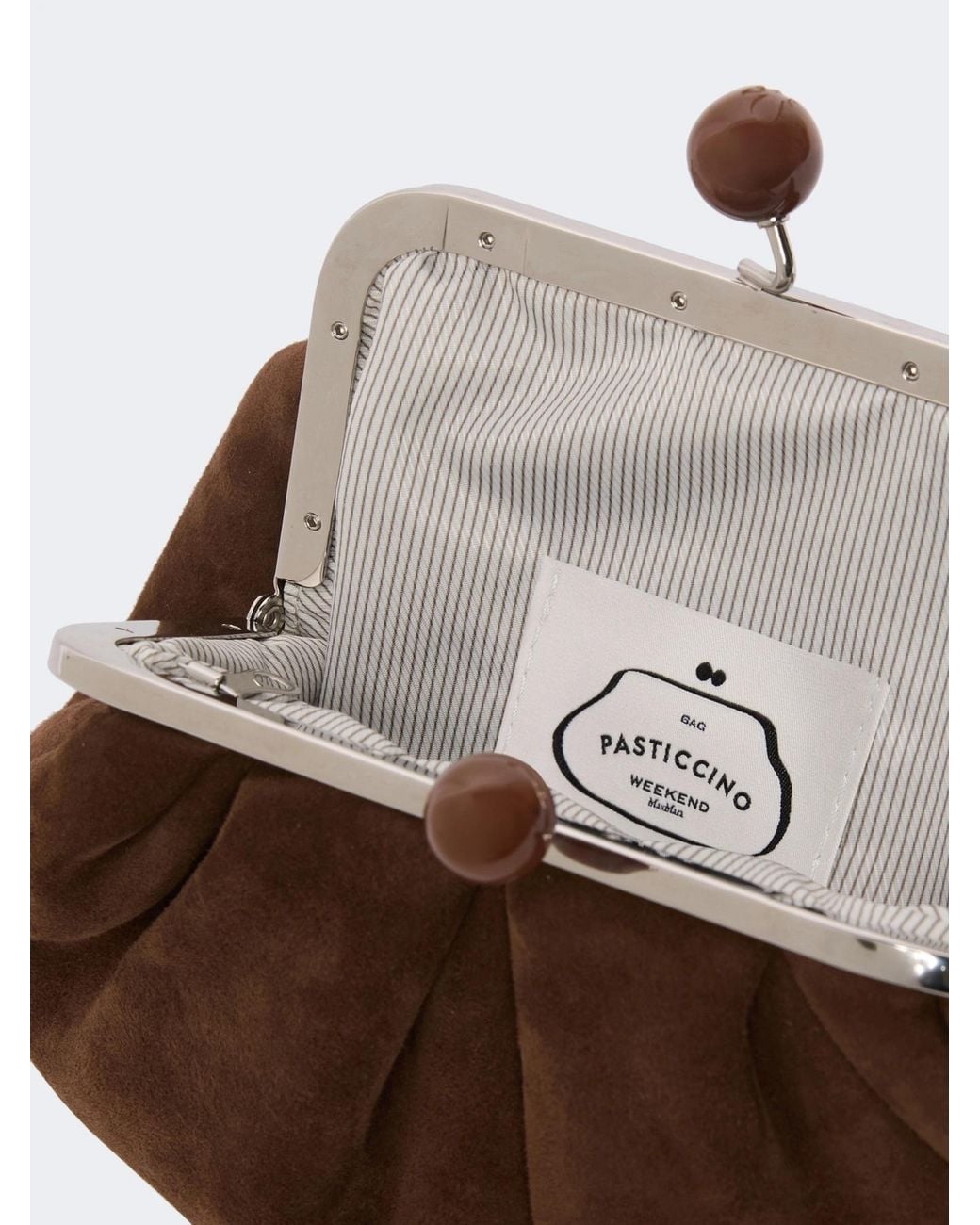 Weekend by Maxmara Brown Pasticcino Small Clutch Bag