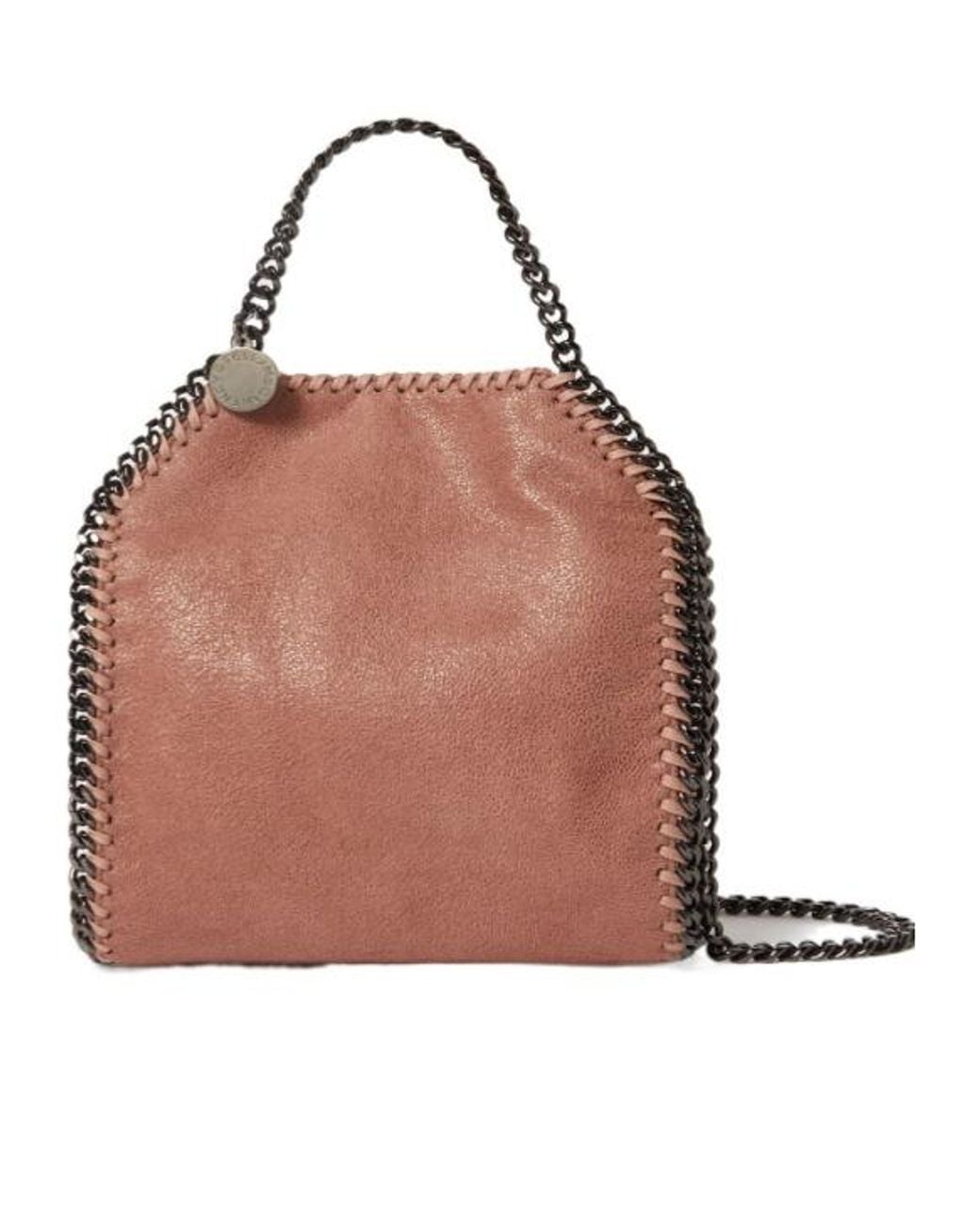 Stella McCartney Pink Falabella Small Top Handle Bag