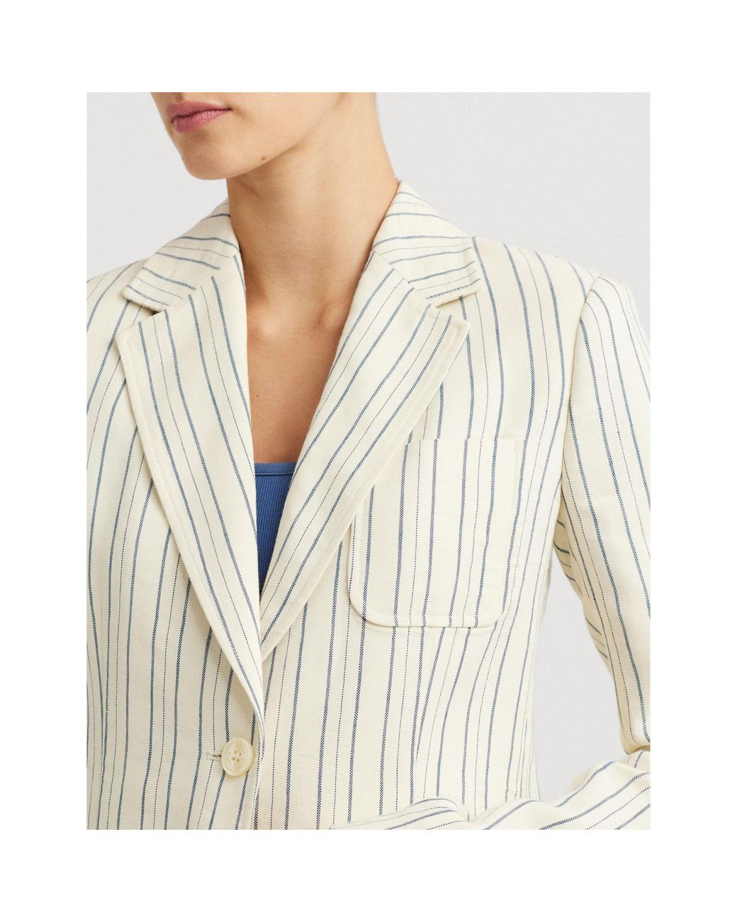 Ralph Lauren Natural Lawdro Blazer