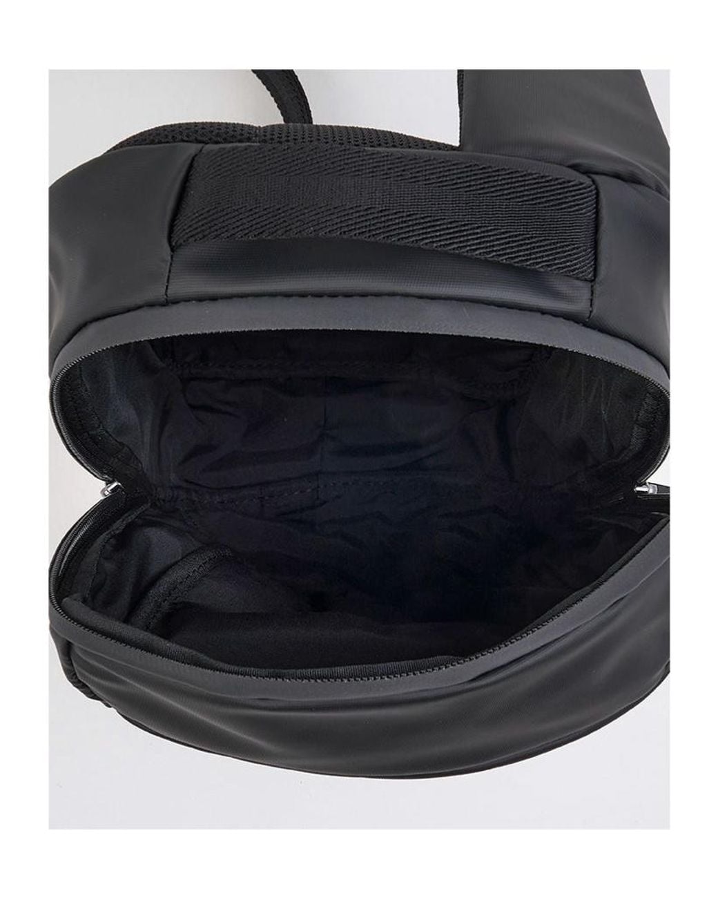 Boss Black Logo-Appliqué Single-Strap Backpack for men