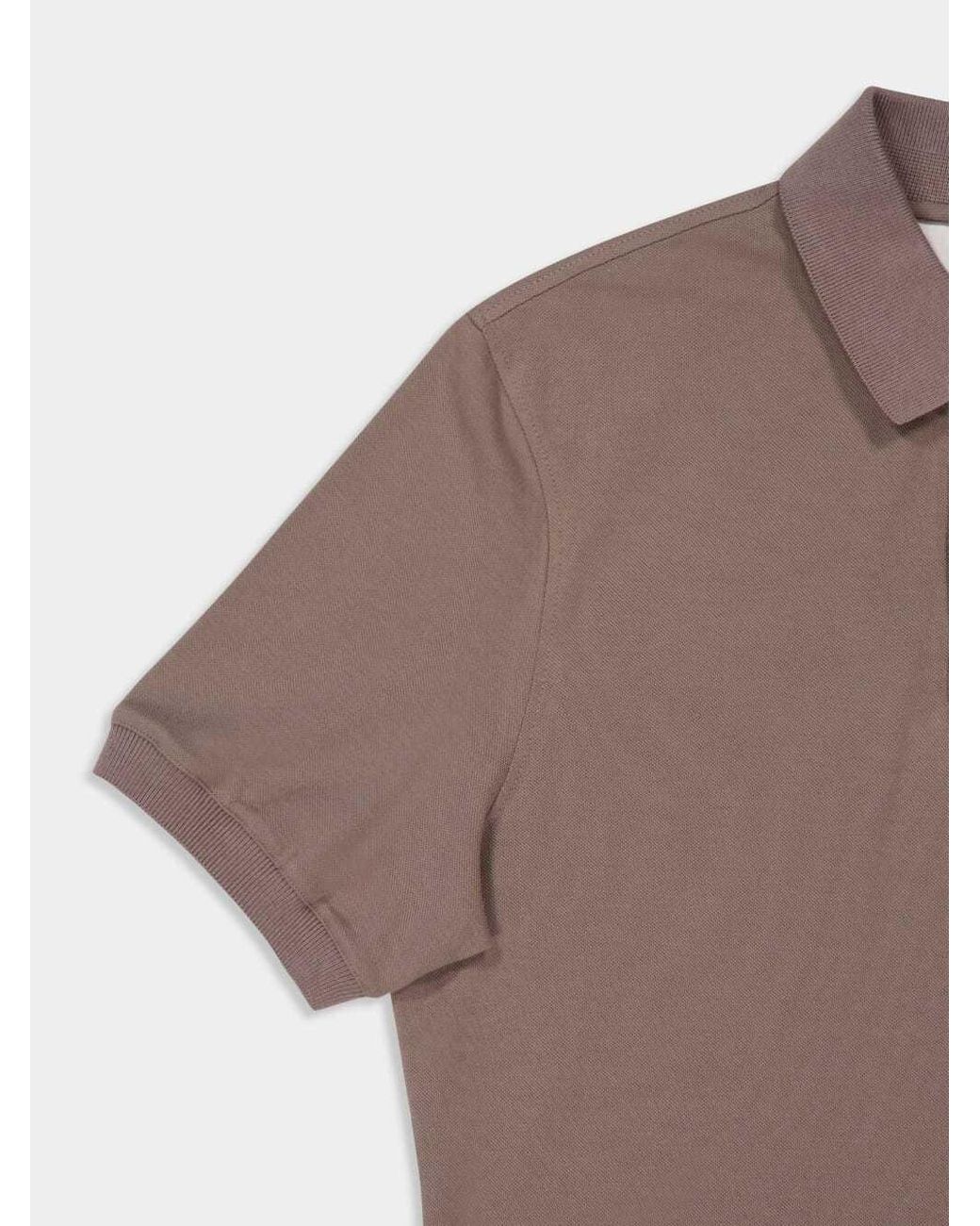 Brunello Cucinelli Multicolor Logo Embroidered Short-Sleeved Polo Shirt for men