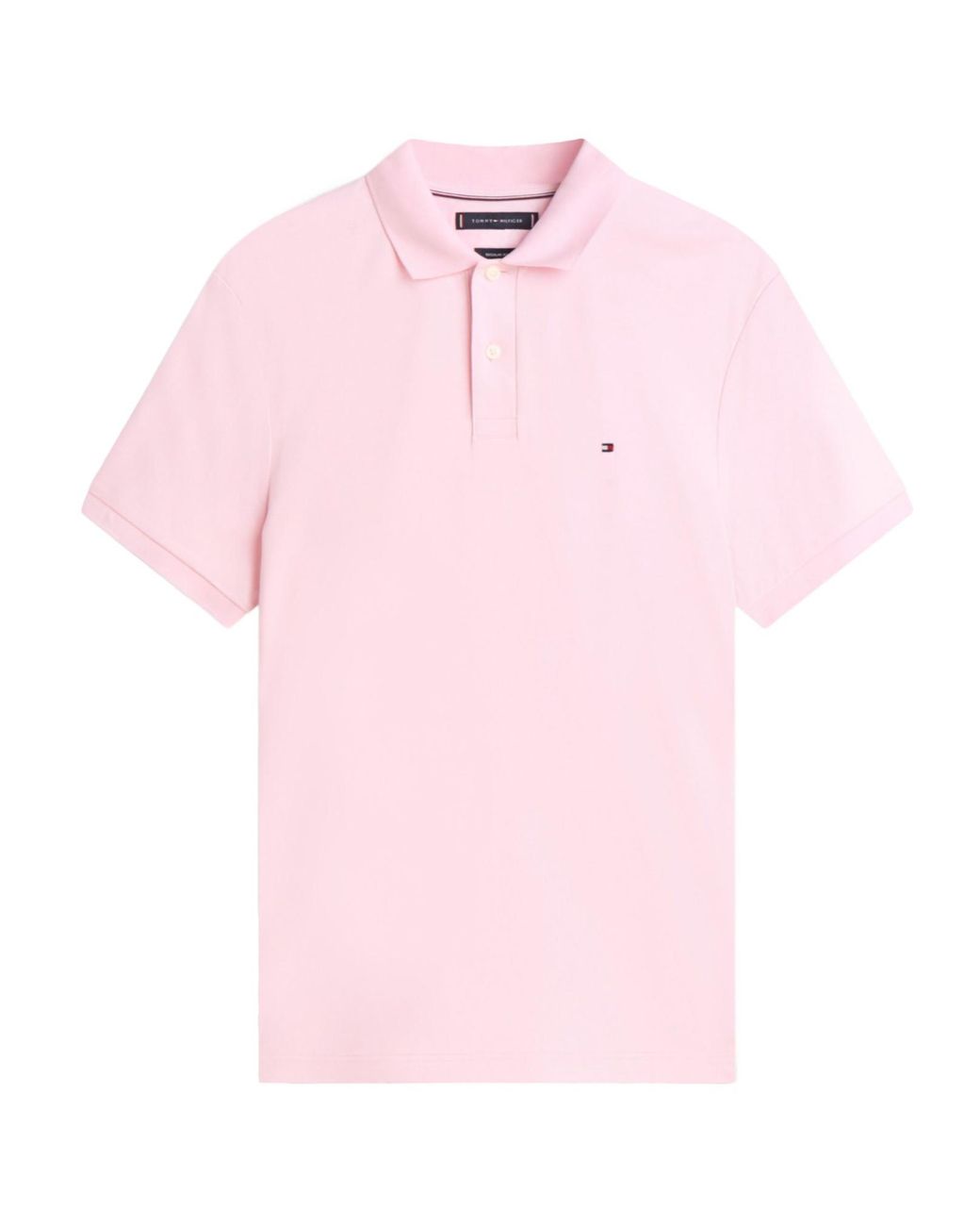 Tommy Hilfiger Pink Short-Sleeved Polo Shirt for men