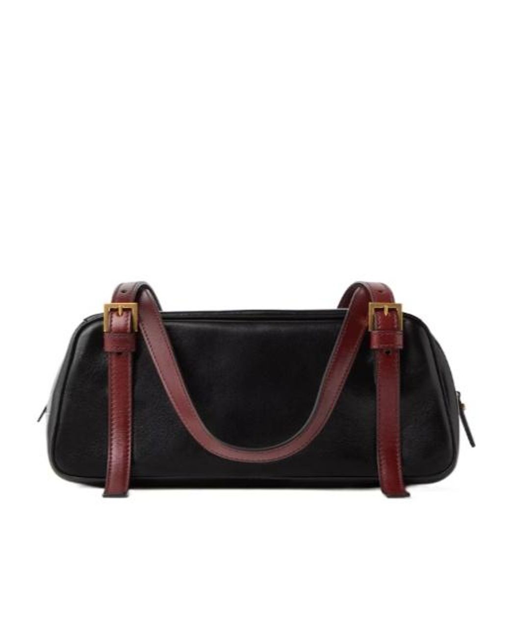 Versace Black Emblème Bowling Bag