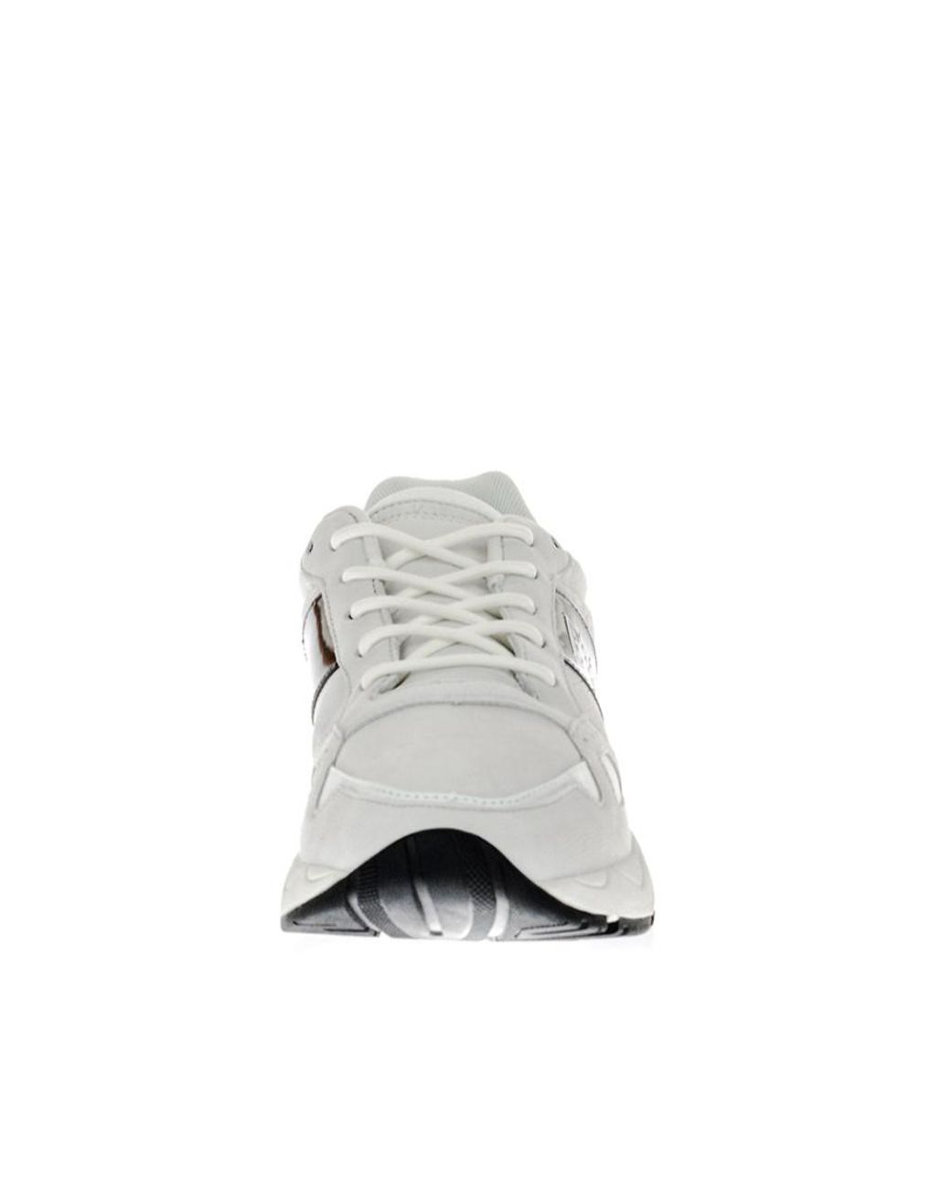Emporio Armani White Logo Sports Shoes for men