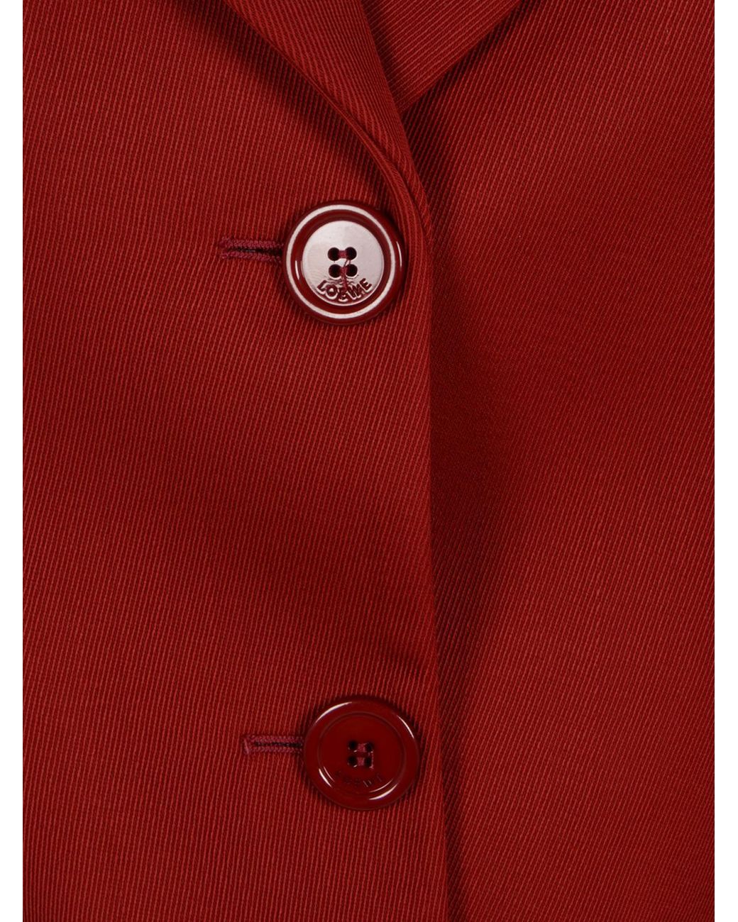 Loewe Red Single Breasted Jacket