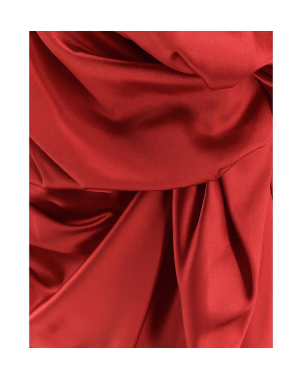 Dries Van Noten Red Short Dresses